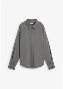 Chemisier oversize réversible en viscose mélangée, bonprix