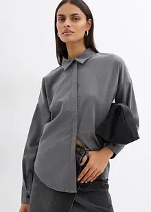 Oversize-Bluse zum Wenden aus Viskose-Mix, bonprix