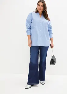 Longbluse mit Krempel-Ärmel, bonprix
