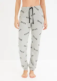 Lot de 2 pantalons de pyjama, bonprix