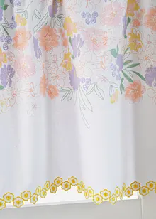 Brise-bise en coton avec imprimé floral, bonprix