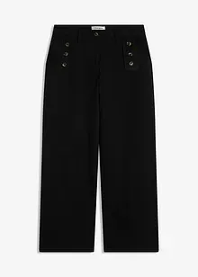 Pantalon à pont en twill, bonprix