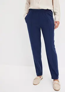 Pantalon taille extensible avec passepoil, bonprix