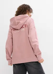 Sweat à capuche 100% coton, bonprix