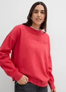 Sweat oversize en coton mélangé, bonprix