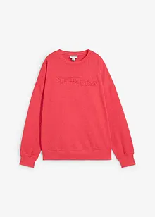 Sweat oversize en coton mélangé, bonprix