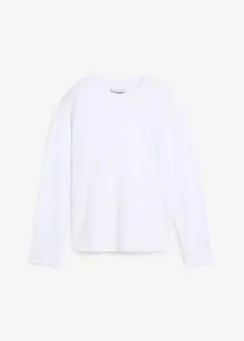 T-shirt manches longues en jersey lourd interlock, bonprix