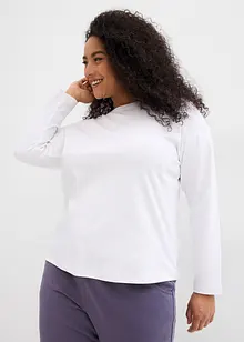 T-shirt manches longues en jersey lourd interlock, bonprix
