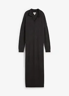 Robe en maille à col polo, bonprix