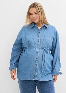 Chemise de grossesse et d'allaitement en jean 100% coton, bonprix