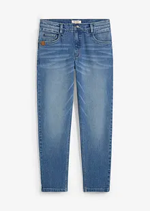 Jean extensible loose, en denim épais, coupe fuselée, bonprix