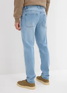 Jean extensible décontracté, en denim lourd, Tapered, bonprix