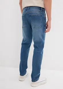 Jean extensible loose, en denim épais, coupe fuselée, bonprix