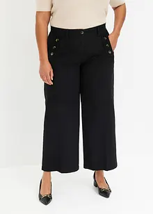 Pantalon à pont en twill, bonprix