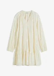 Kleid mit Blumen-Applikation, bonprix