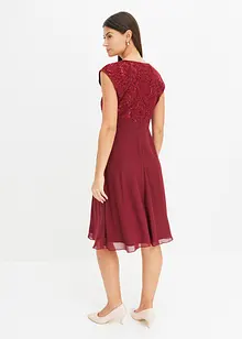 Robe midi à dentelle, bonprix