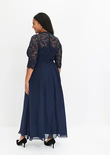 Robe longue à dentelle, bonprix