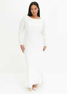 Robe de mariée brodée de sequins, bonprix