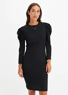 Robe en jersey côtelé, bonprix