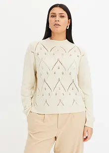 Pull ajouré, bonprix