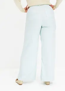 Pantalon à pinces en Lyocell avec lien à nouer, bonprix