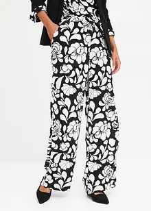 Pantalon large imprimé, bonprix