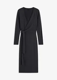 Robe en maille midi, bonprix