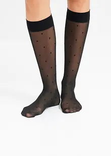 Kniestrümpfe 40den (3er-Pack), bonprix