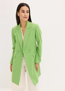 Blazer long à col V, manches longues, bonprix