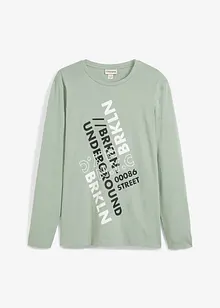 Langarmshirt aus reiner Bio-Baumwolle, bonprix