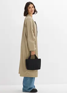 Blouson-Mantel mit Strickkragen, bonprix