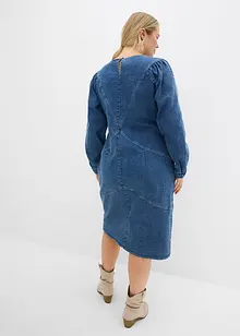 Robe midi en jean, bonprix