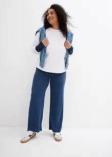 Pantalon en jersey de modal à taille élastiquée, bonprix