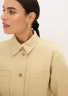 Hemdjacke mit kurzem Ärmel, bonprix