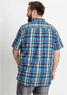Chemise manches courtes en seersucker confort pour le ventre, bonprix