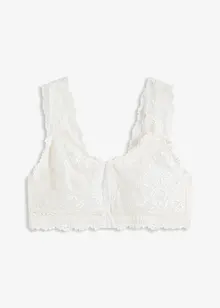 Soutien-gorge bralette sans armatures avec fermeture devant, bonprix