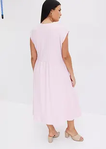 Robe en jersey évasée, détail torsadé, bonprix