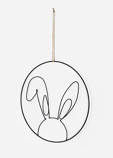 Déco à suspendre Silhouette d'oreilles de lapin, bonprix