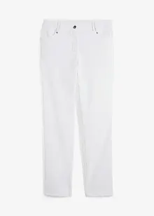 Pantalon droit extensible en bengaline, taille élastiquée, bonprix