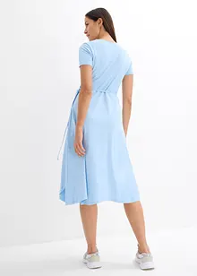 Jerseykleid mit Wickeldetail, bonprix