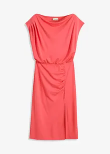 Robe asymétrique en jersey avec fronces, bonprix