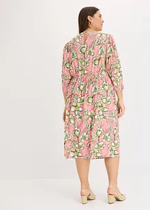 Robe midi en matière douce, bonprix