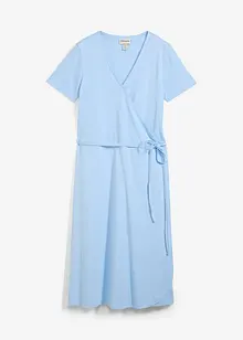 Jerseykleid mit Wickeldetail, bonprix