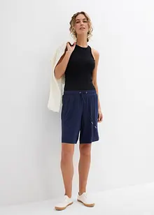 Bermuda en jersey de viscose fluide, bonprix