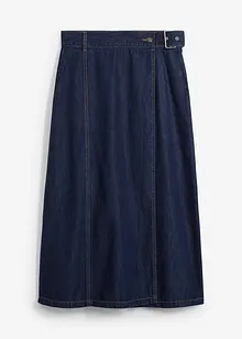 Jeansrock in Wickeloptik, Super Soft, bonprix