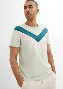 T-Shirt mit Bio Baumwolle, Slim Fit, bonprix
