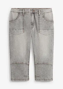 Regular Fit 3/4-Stretch-Jeans, Straight, bonprix