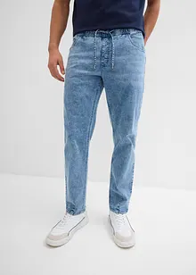 Jean léger, taille extensible, Relaxed, bonprix