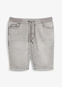 Schlupf Stretch-Jeans-Bermuda, Regular Fit, bonprix