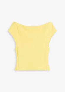 Off-Shoulder-Shirt aus reiner Bio-Baumwolle, bonprix